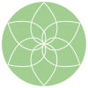 Logo Blume in Kreis